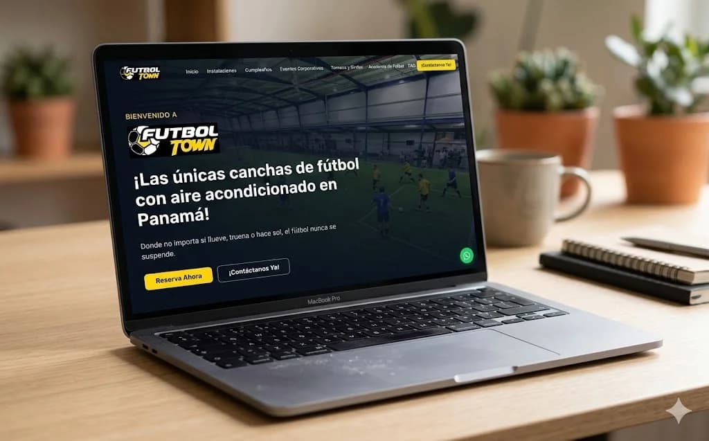 Proyecto Futbol Town — Plataforma Web & Cotizador Dinámico