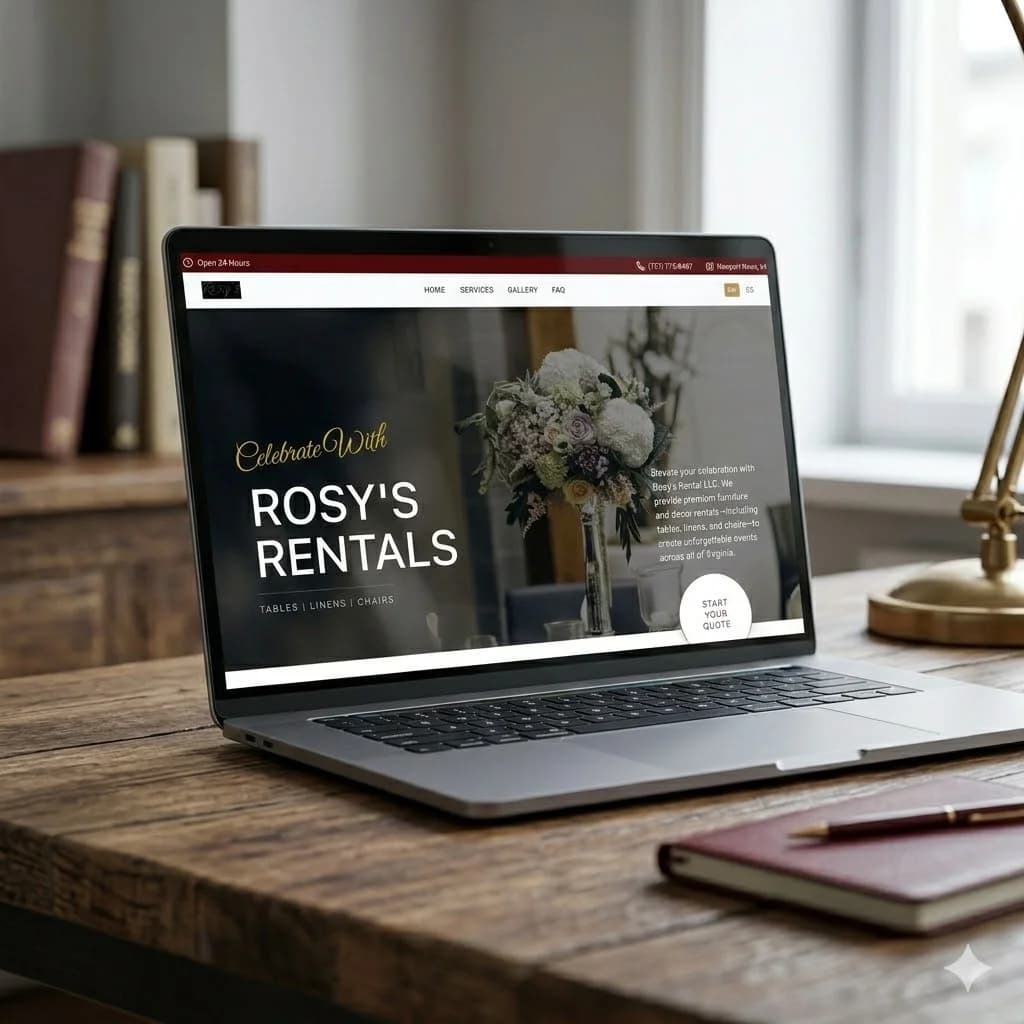 Proyecto Rosy's Rental LLC — Sitio Web Optimizando Conversiones & SEO