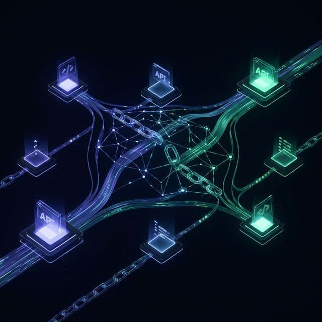 Visualización 3D de integraciones y APIs